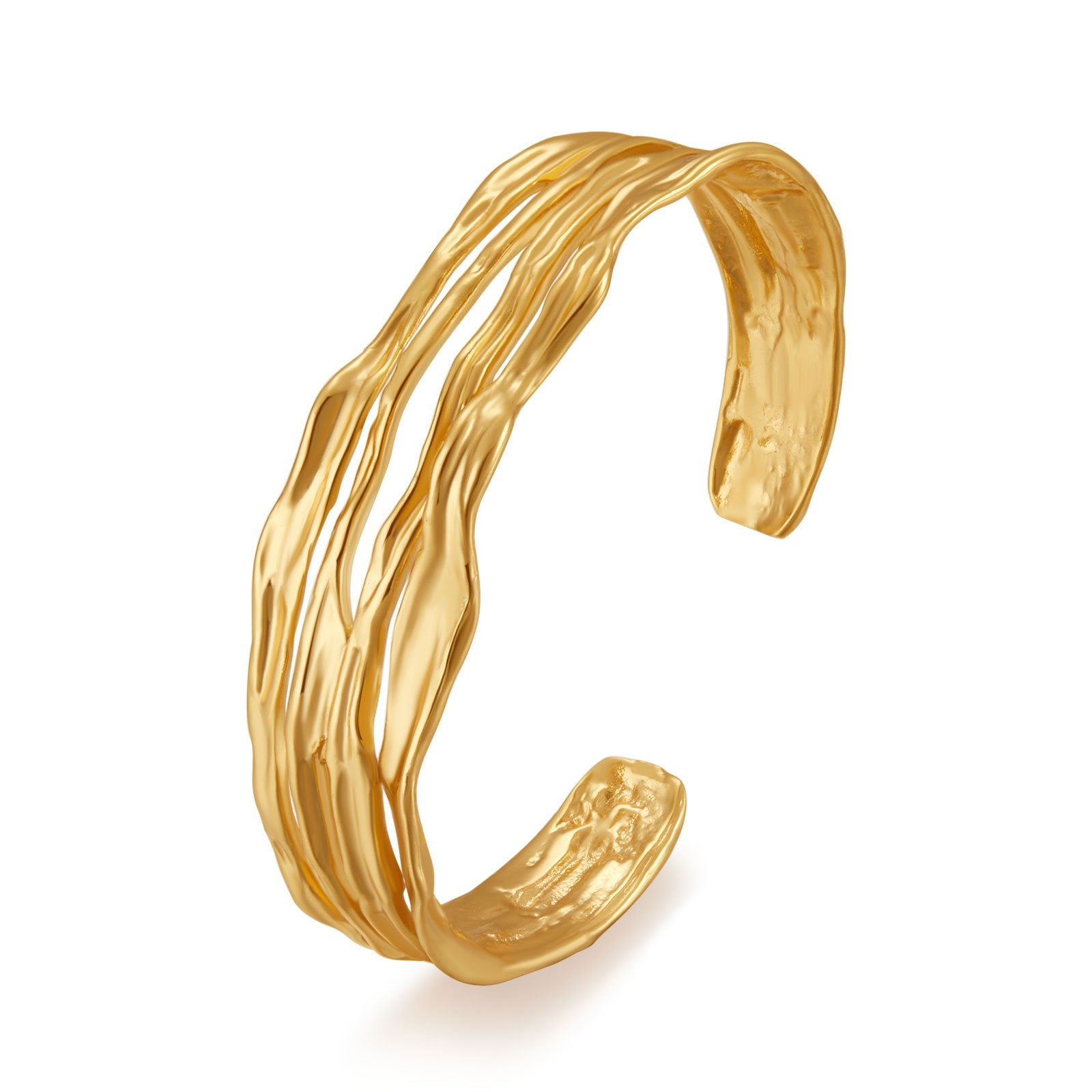 Copper Gold-Plated Fading-Resistant Minimalist Bracelet - Herland -