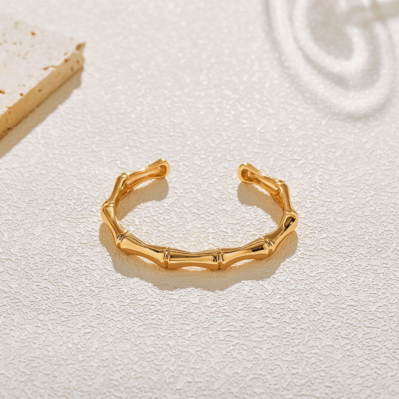 Copper Gold-Plated Fading-Resistant Minimalist Bracelet - Herland -