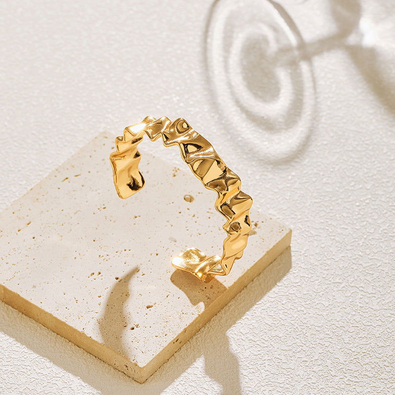 Copper Gold-Plated Fading-Resistant Minimalist Bracelet - Herland -