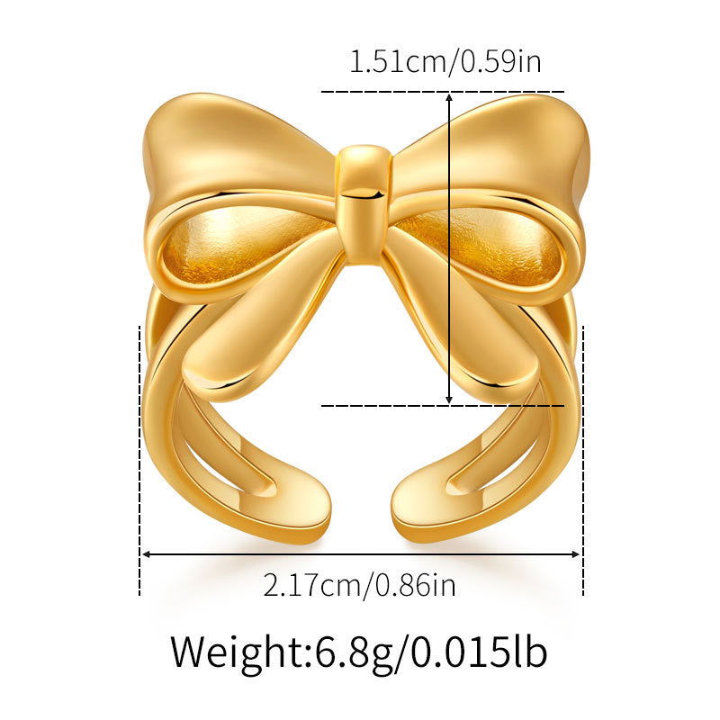 Copper Gold-Plated Fading-Resistant Minimalist Ring - Herland -