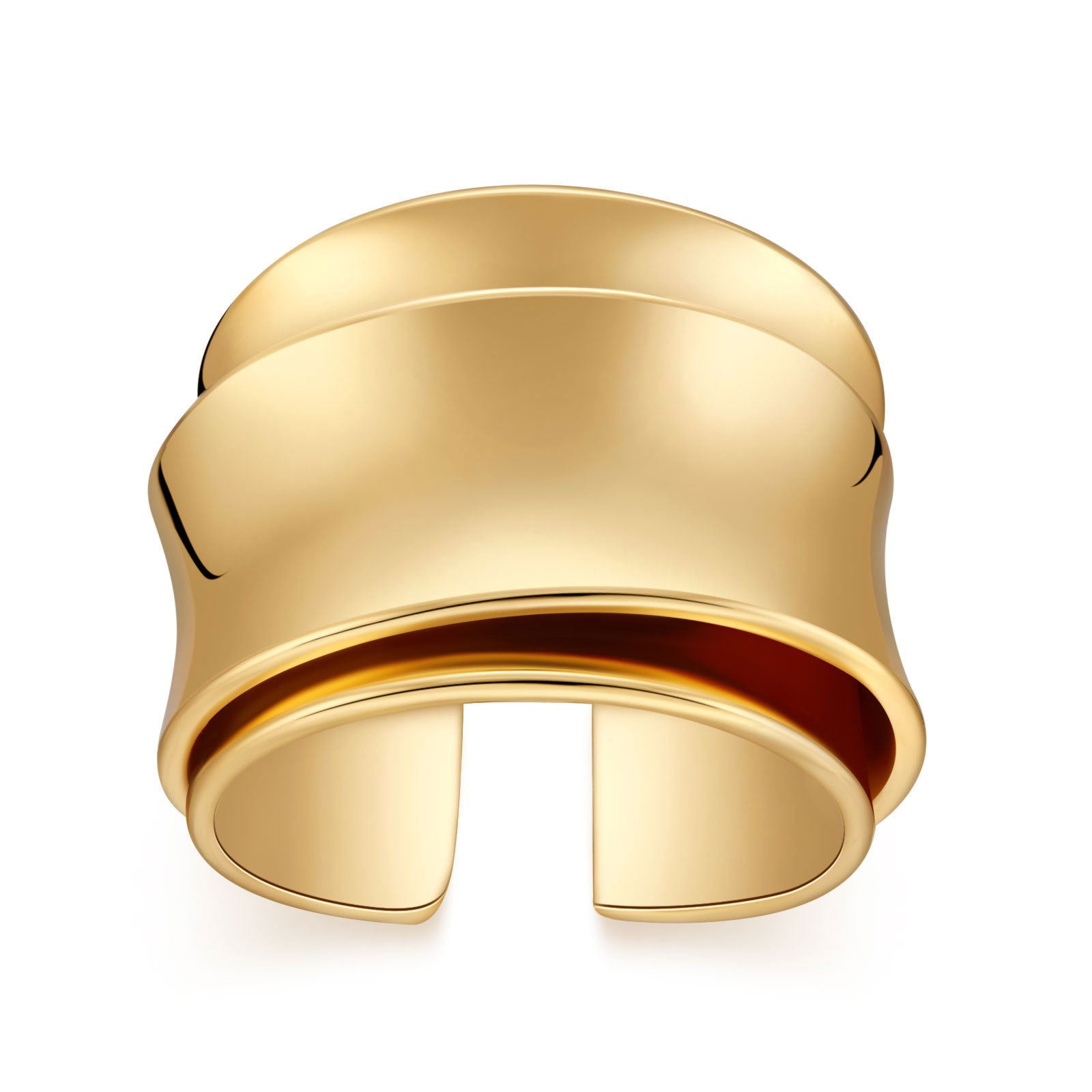Copper Gold-Plated Fading-Resistant Minimalist Ring - Herland -