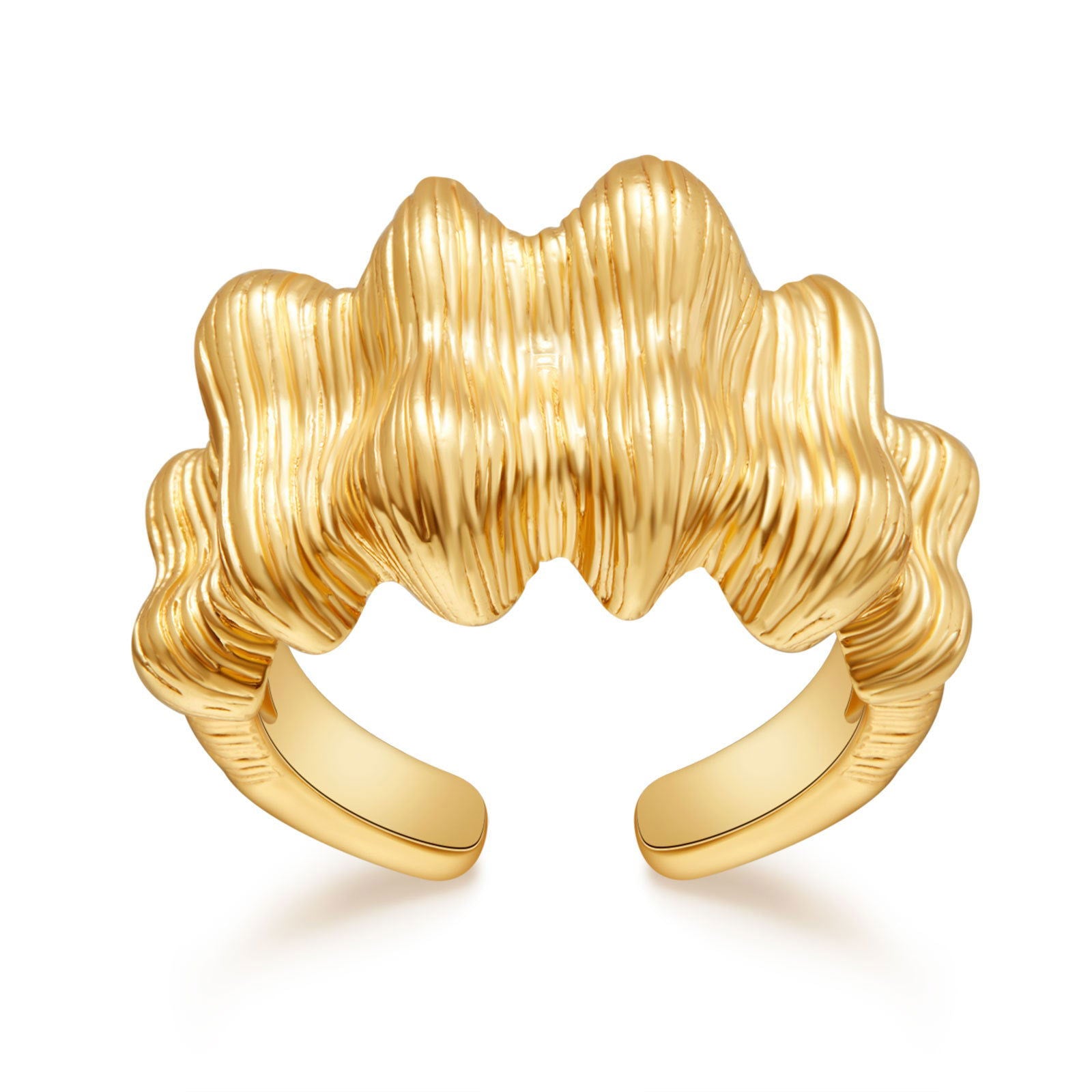 Copper Gold-Plated Fading-Resistant Minimalist Ring - Herland -