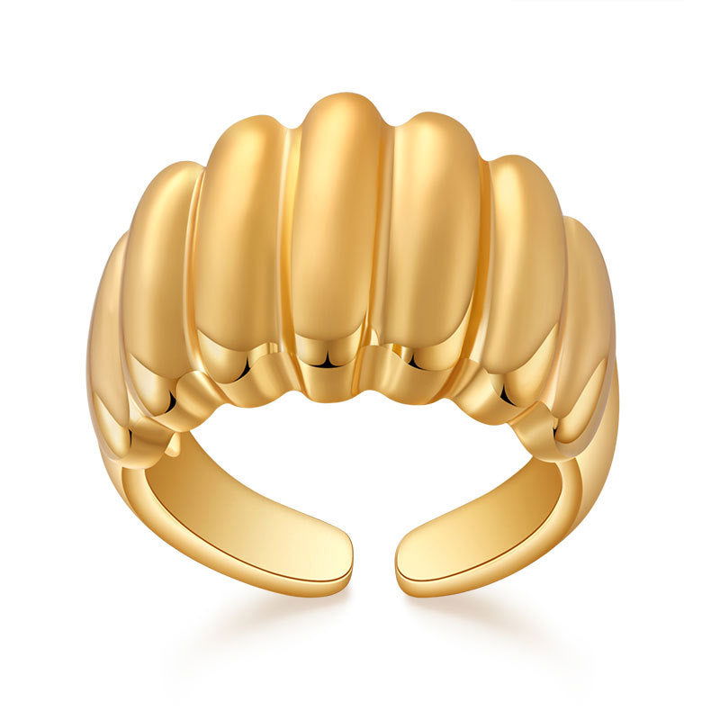 Copper Gold-Plated Fading-Resistant Minimalist Ring - Herland -